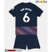 Otroške Nogometnih dresov Tottenham Hotspur Jan Paul van Hecke #6 Gostujoči 2026-27 Kratki rokavi (+ hlače)